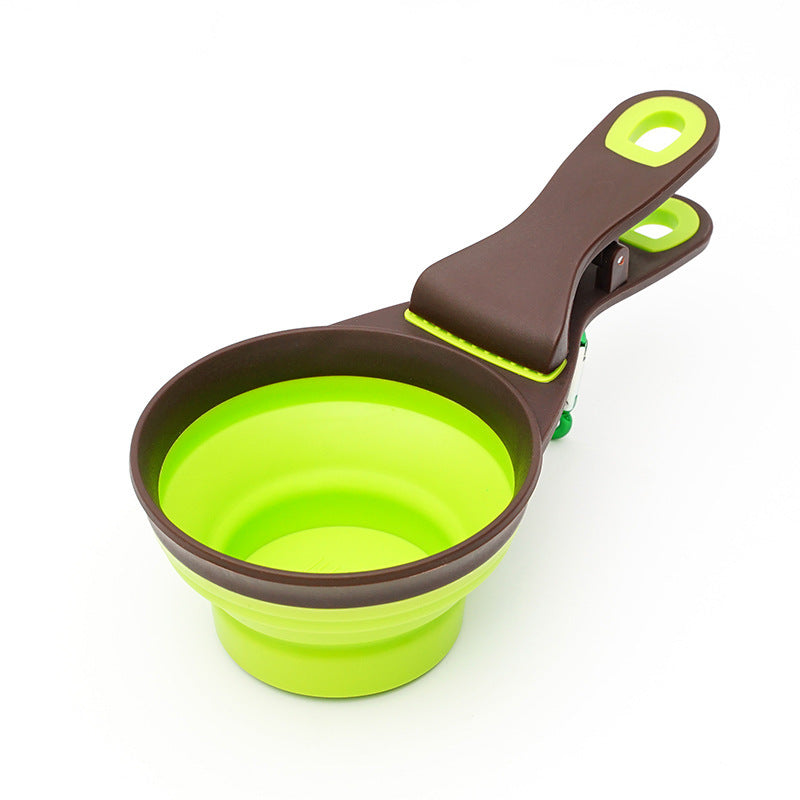 Portable Folding Silicone Dog Bowl for Meals Anywhere