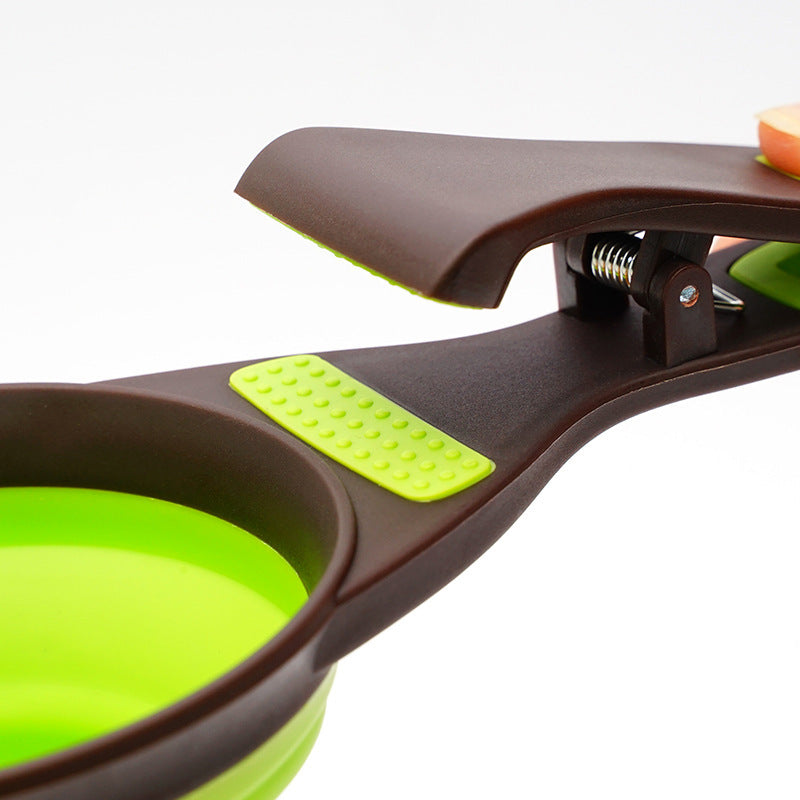 Portable Folding Silicone Dog Bowl for Meals Anywhere